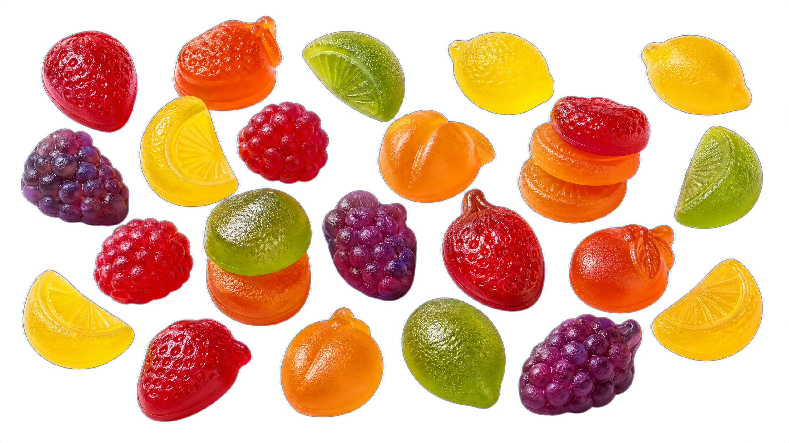 güt gummies loose colourful