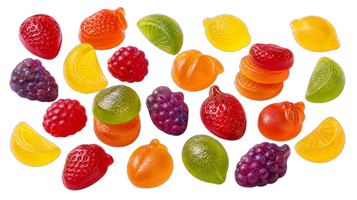 güt gummies loose colourful