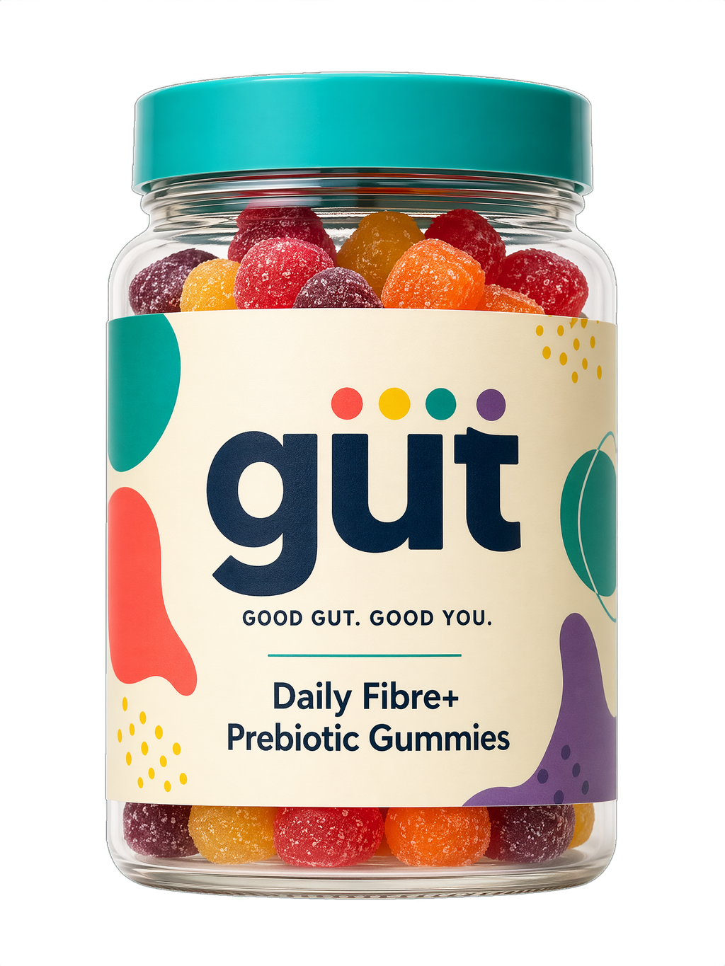 güt Daily Fibre+ Prebiotic Gummies bottle