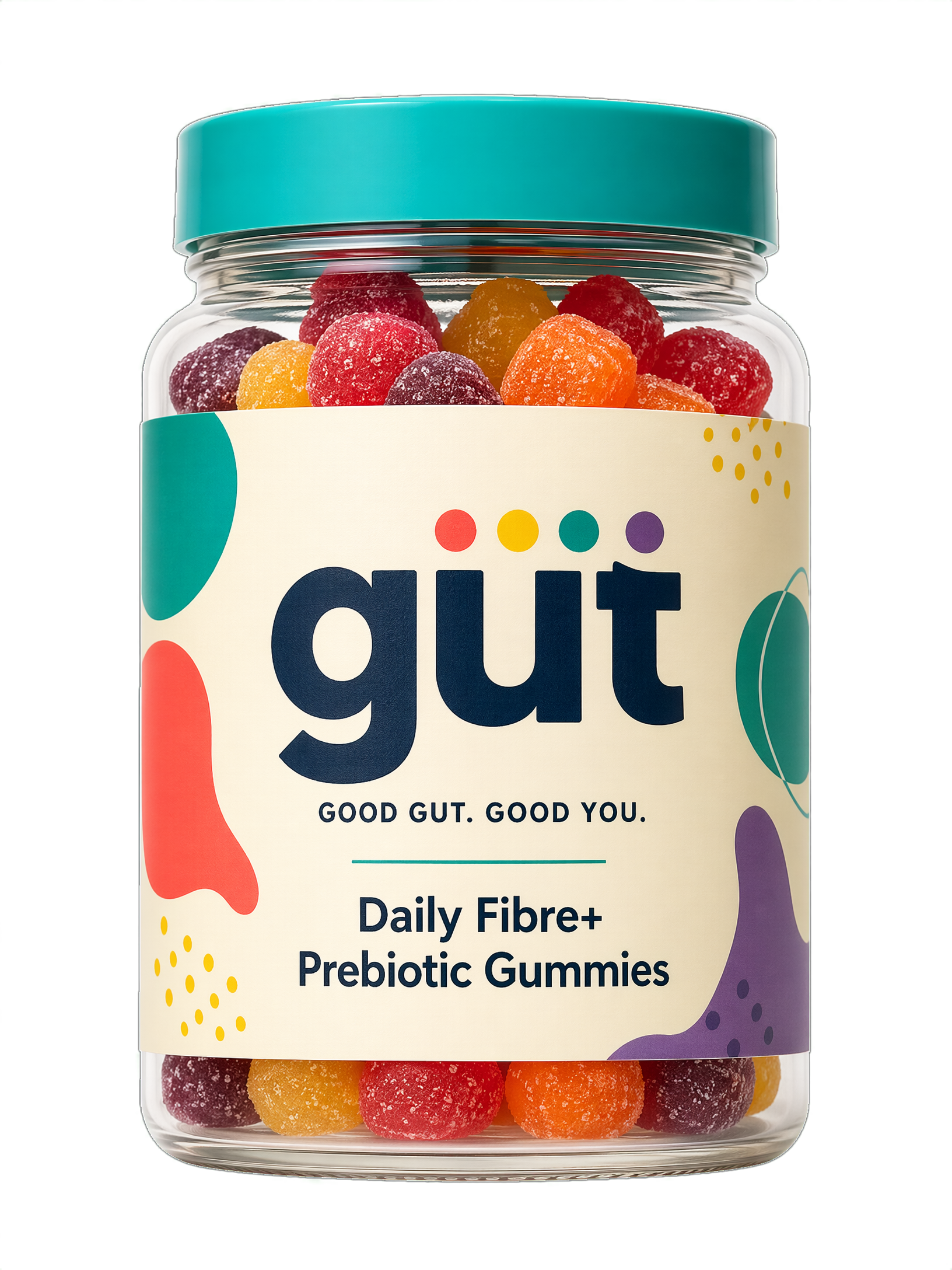güt Daily Fibre+ Prebiotic Gummies bottle