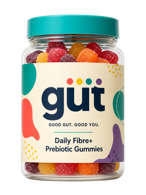 güt Daily Fibre+ Prebiotic Gummies bottle
